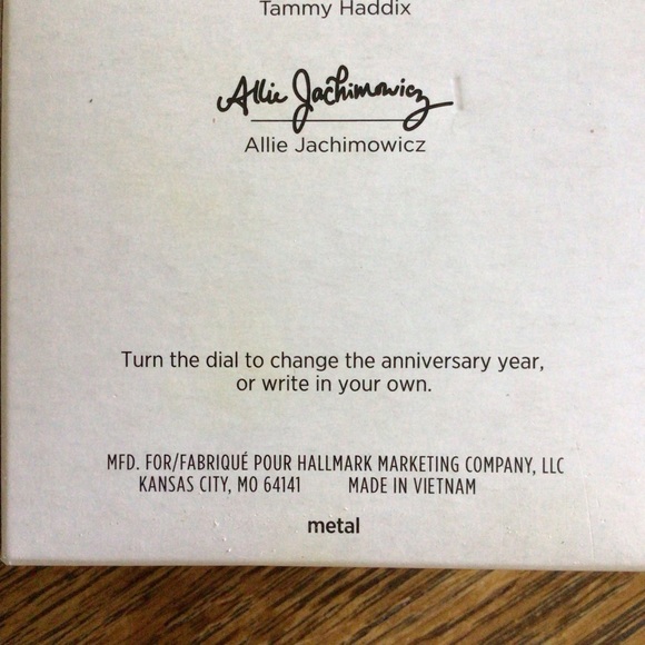 Hallmark “Our Anniversary “ ornament - Picture 4 of 13